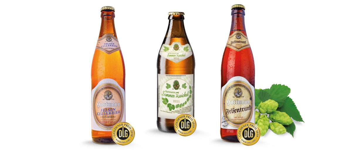 Brauerei Hartmann Würgau - Biere