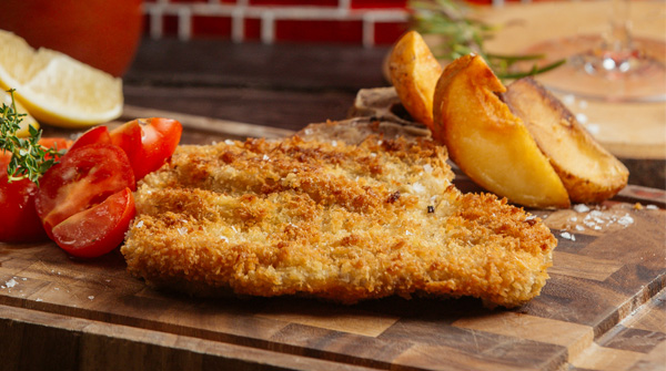 Schnitzel in Variation